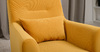 Кресло для отдыха Барселона ТК 671 велюр Diagonal 540 желтый