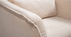 Кресло для отдыха Берта ТК 771 велюр Mirage semolina молочный