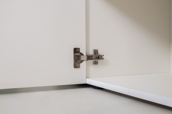 Прихожая Эйр композиция 1 белый PE шагрень, собирается на любую сторону