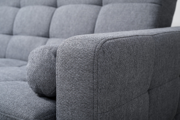 Диван-кровать прямой Эмили ТД 915 велюр серый