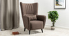 Кресло для отдыха Феличе ТК 528 велюр Велутто 36 шоколадный