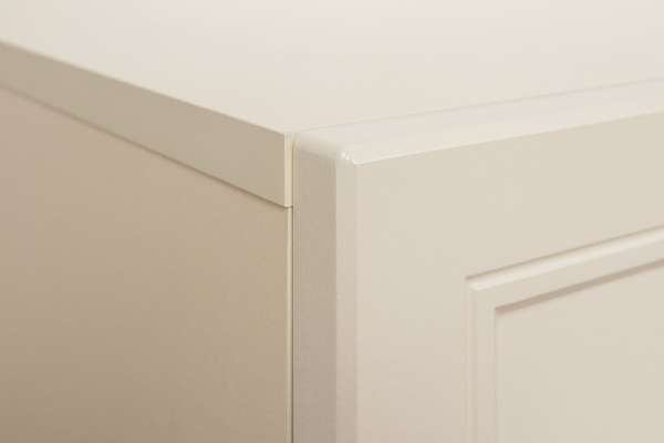 Шкаф для одежды Марион 16.340.03 слоновая кость С341 PE, слоновая кость 6898 ПВХ (собирается на любую сторону)