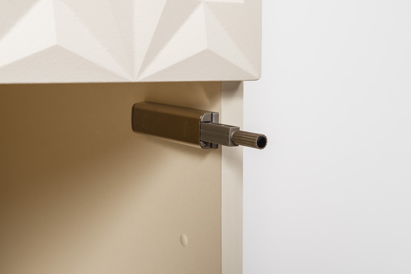 Шкаф-пенал Марион 16.340.01 слоновая кость С341 PE, слоновая кость 6898 ПВХ (собирается на любую сторону)