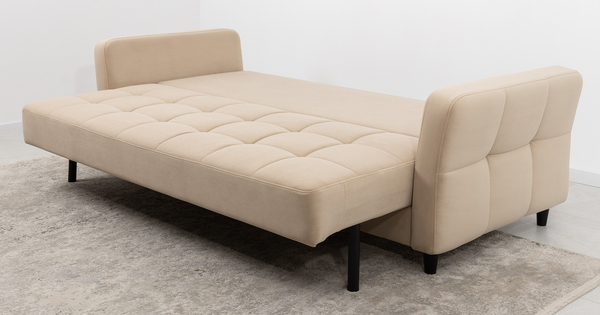 Диван-кровать прямой Невада ТД 569 велюр Vendetta 2 кремовый