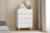 Комод Дакота НМ 040.18 меренга, белый